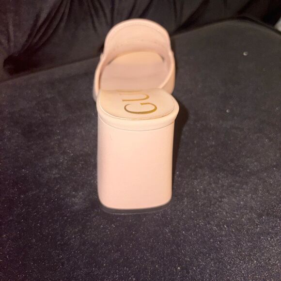 Brand new with box Gucci Pink and Gold Mules with Iconic Horsebit size 10.5 - Picture 6 of 7
